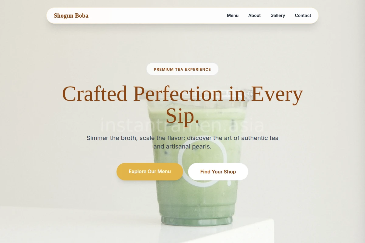 Market Boba Shop