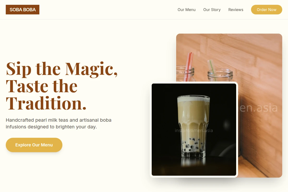 Soba Boba Shop