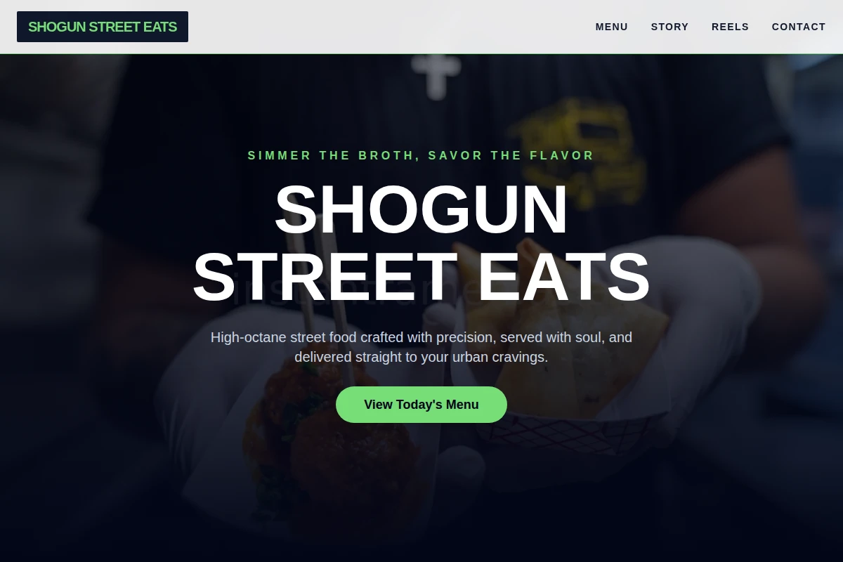 Street Food Truck